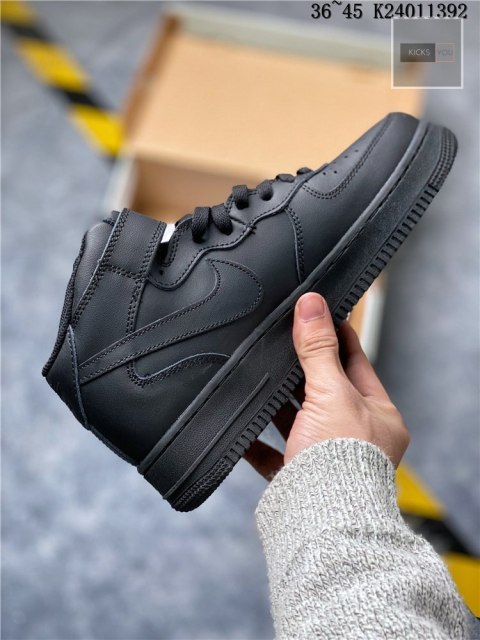 Nike Air Force One high - Czarne