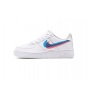 Nike air force 1 biało-fiioletowo-rozowe