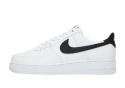 Nike air force one low | Białe - czarny znaczek