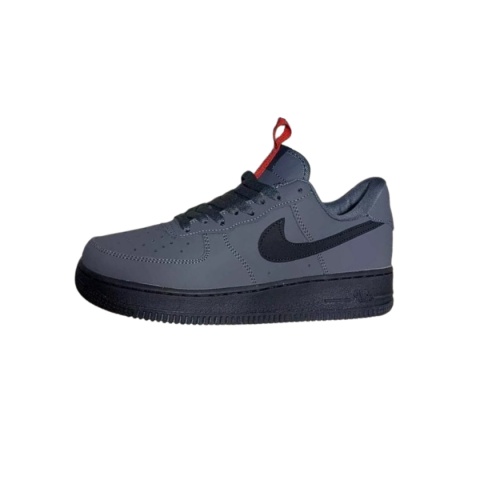 Nike air force one - szaro-czarne